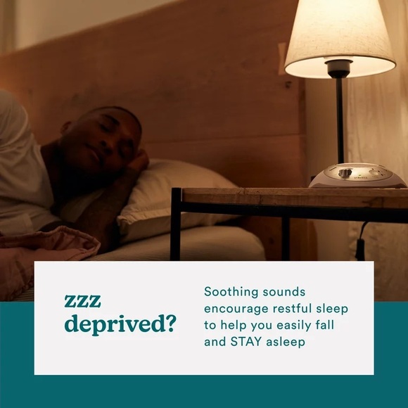 NWT: Homedics SoundSpa Spund Machine - Picture 4 of 14